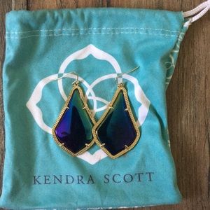 Kendra Scott iridescent earrings